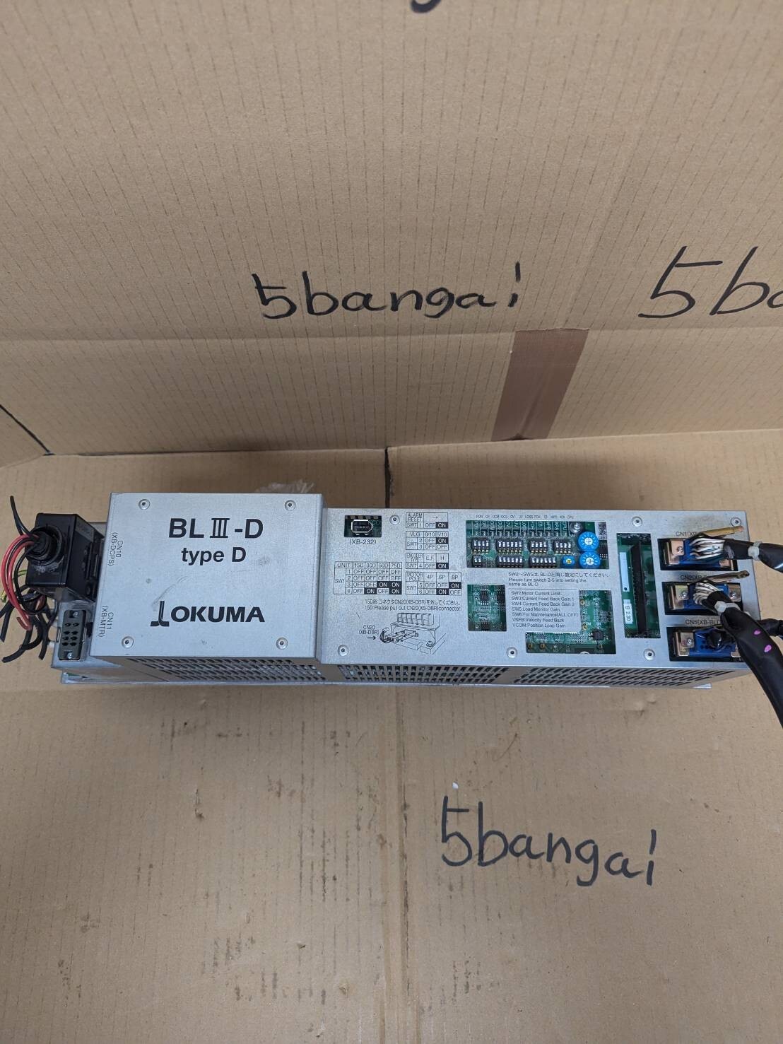OKUMA BLIII-D Type D U0213-0006-002-11 Servo Amplifier From Working Machine OKUMA BLIII-D Type D U0213-0006-002-11 Servo Amplifier From Working Machine