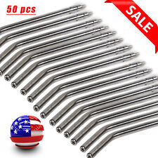 50 Pcs Dental Metal Spray Nozzles Tips For 3-Way Air Water Triple Spray Syringe picture