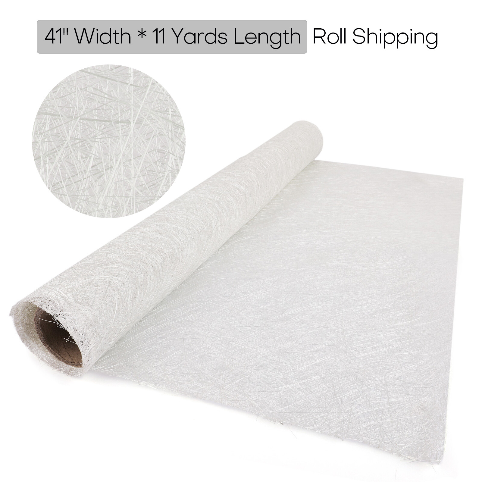 33ft 300gsm Fiberglass Chopped Strand Mat Roll Shipping for Boat Marine Repair 33ft 300gsm Fiberglass Chopped Strand Mat Roll Shipping for Boat Marine Repair