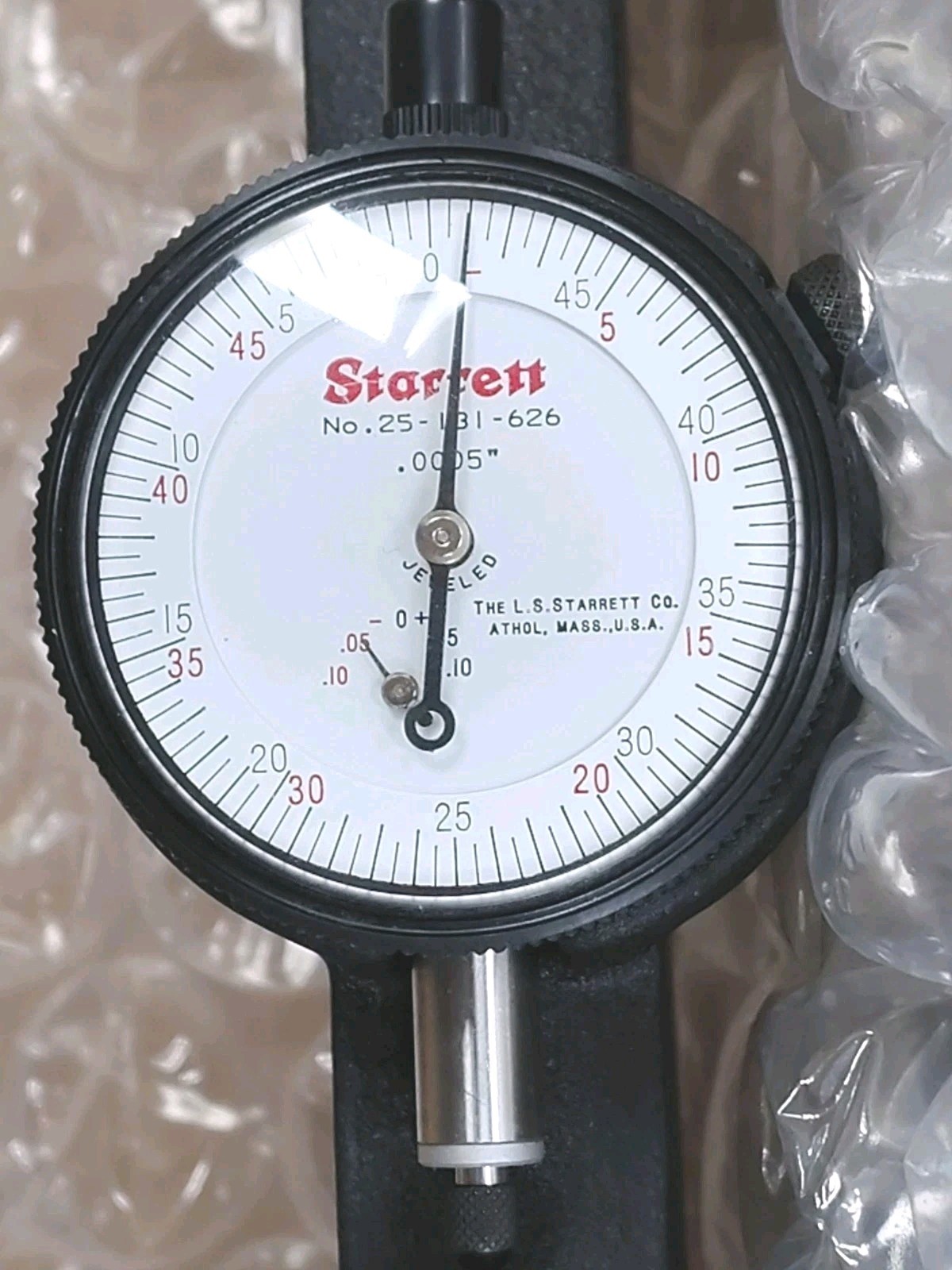 Brand New Starrett 1101-24 Dial Indicator OD And ID Diameter Gage 18