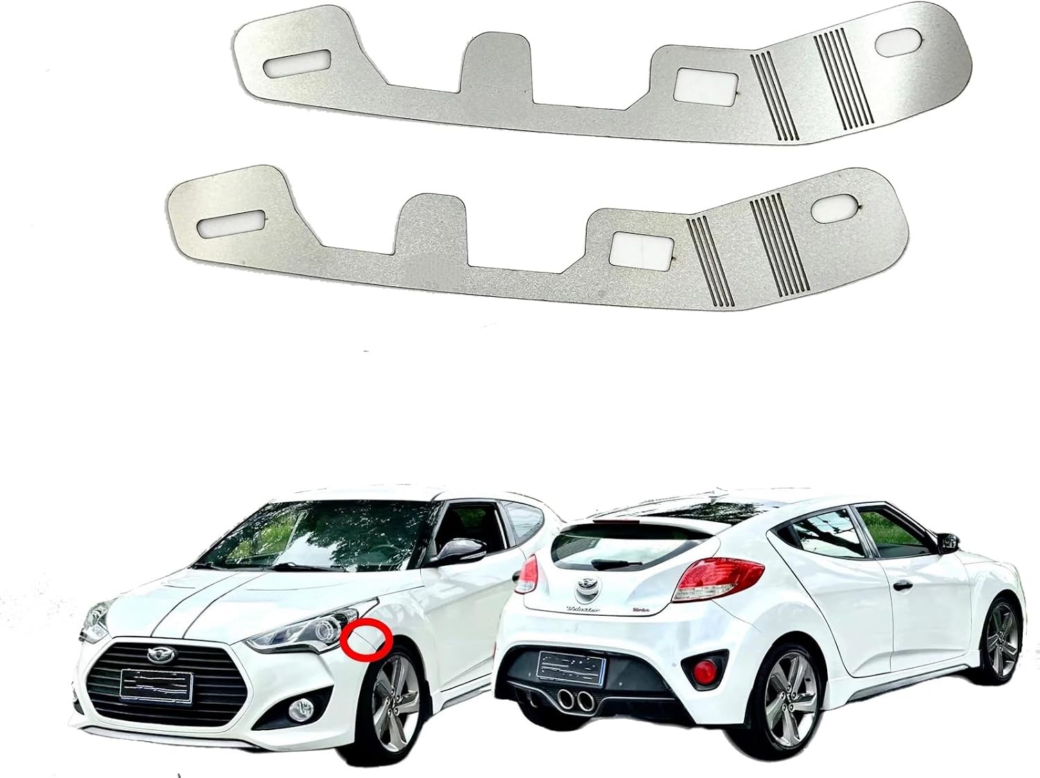 Front Bumper Repair Metal Plate For Hyundai Veloster 2012-2017 Front Bumper Repair Metal Plate For Hyundai Veloster 2012-2017