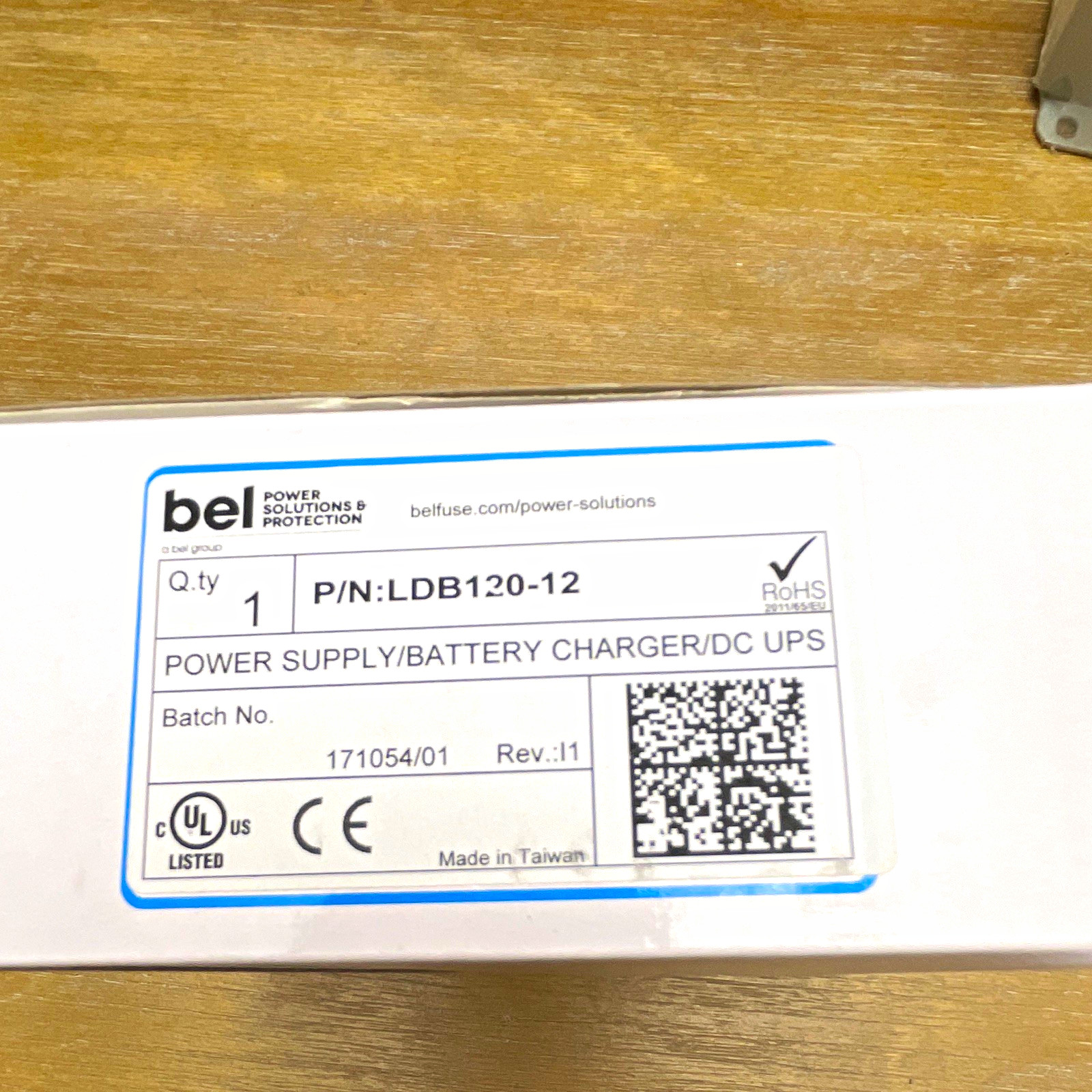Bel Power Solutions & Protection LDB120-12 DC UPS Battery Charger 120W 12V 12A Bel Power Solutions & Protection LDB120-12 DC UPS Battery Charger 120W 12V 12A
