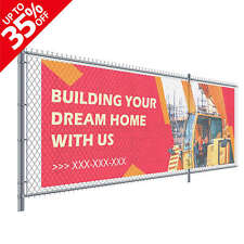 Anley Custom Mesh Banners Personalized Banner Print Your Own Logo Image picture