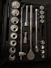 Klutch 3/4in.-Drive Socket Set, 21-Pc., SAE picture