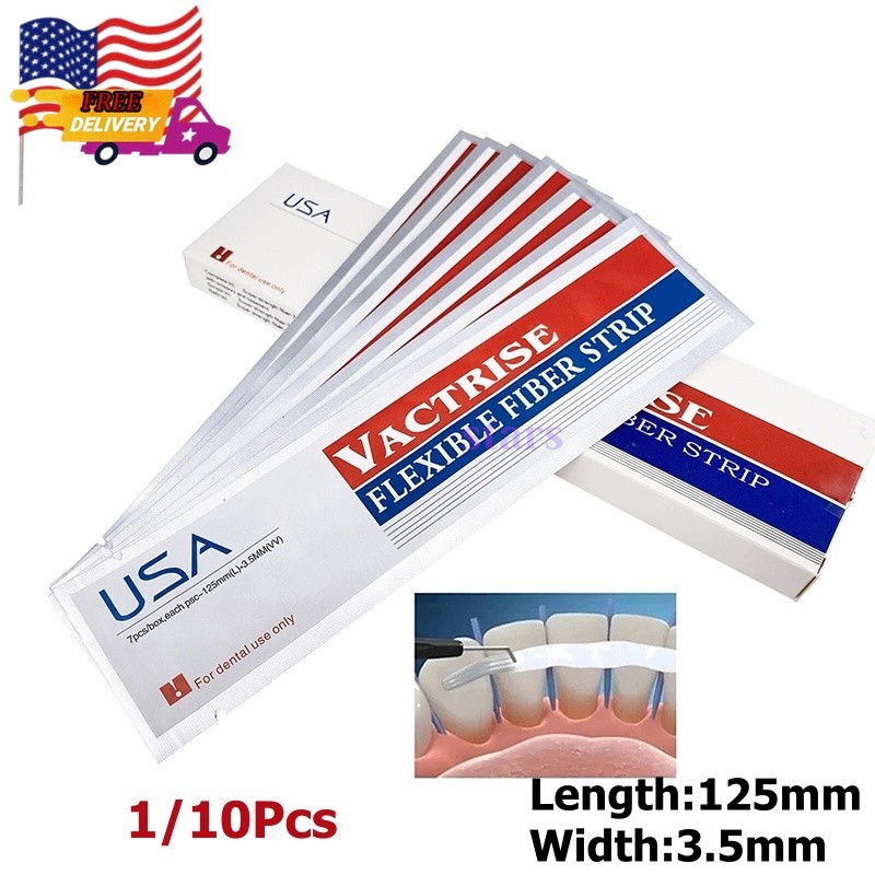 1Pcs Dental Flexible Glass Fiber Strip Splint Composite Resin Bonding Ribbon USA 1Pcs Dental Flexible Glass Fiber Strip Splint Composite Resin Bonding Ribbon USA
