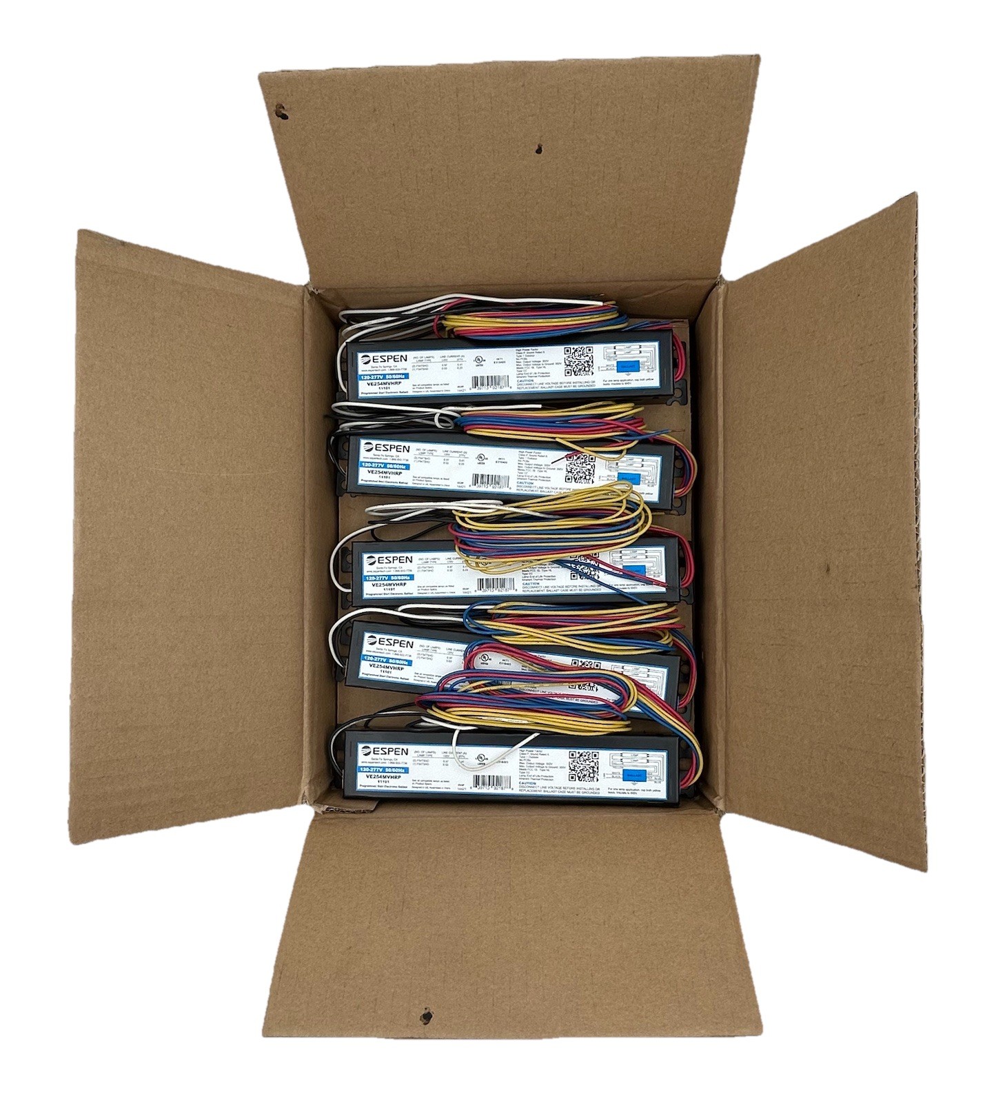 10x Espen Electronic Ballast 120-277v 50/60hz Model VE254MVHRP Lamp Power 10x Espen Electronic Ballast 120-277v 50/60hz Model VE254MVHRP Lamp Power