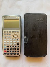 HP 48gII Graphing Calculator Tested Working w/ HP Case RPN Algebraic picture