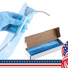 500PCS Disposable Dental Air Water Syringe Sleeves Handpiece Protective Covers picture