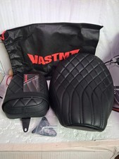 Vastmt Seats Set,  For Honda Rebel 1100 CMX1100 2021-2027 Black w/ Black Stitch. picture