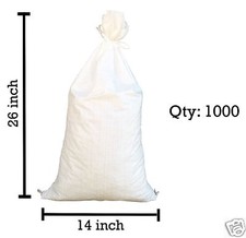 Sandbags For Sale - 1000 White 14