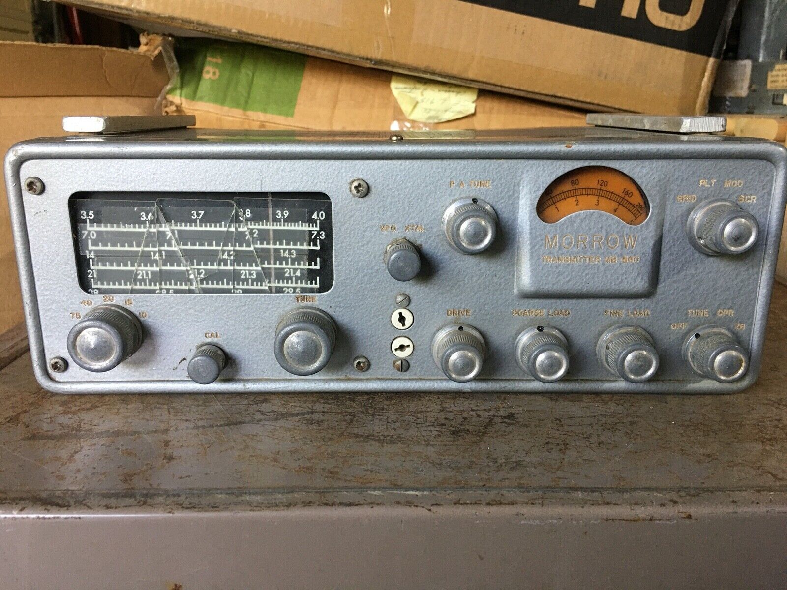 MORROW transmitter model MB-560 - ham , used