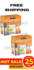2 Packs- Kirkland Heavy Duty Compactor & Kitchen Trash Bags 18 Gallon 70 CT Each picture