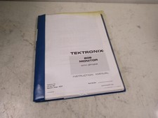 Tektronix 606 Monitor with Option Instruction Manual Printed with Fold Outs picture