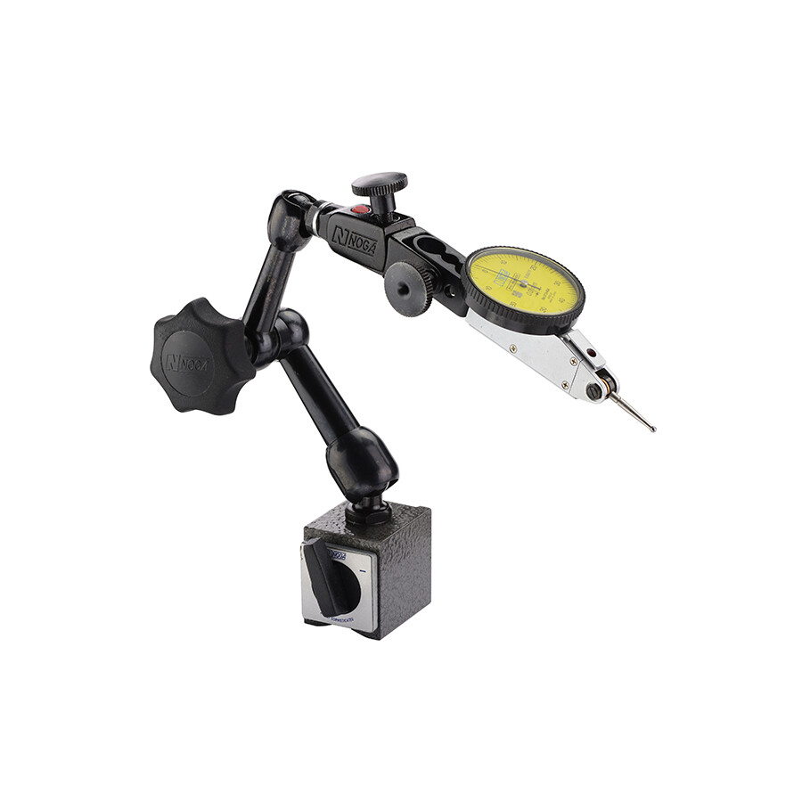 Noga/Mitutoyo NF61003 Magnetic Base & Metric Test Indicator Set Noga/Mitutoyo NF61003 Magnetic Base & Metric Test Indicator Set
