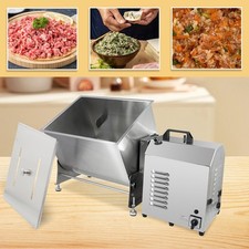 Hakka Electric Meat Mixer 15LBS-85LBS Tilt Tank Meat Sausage Mixing Machine picture