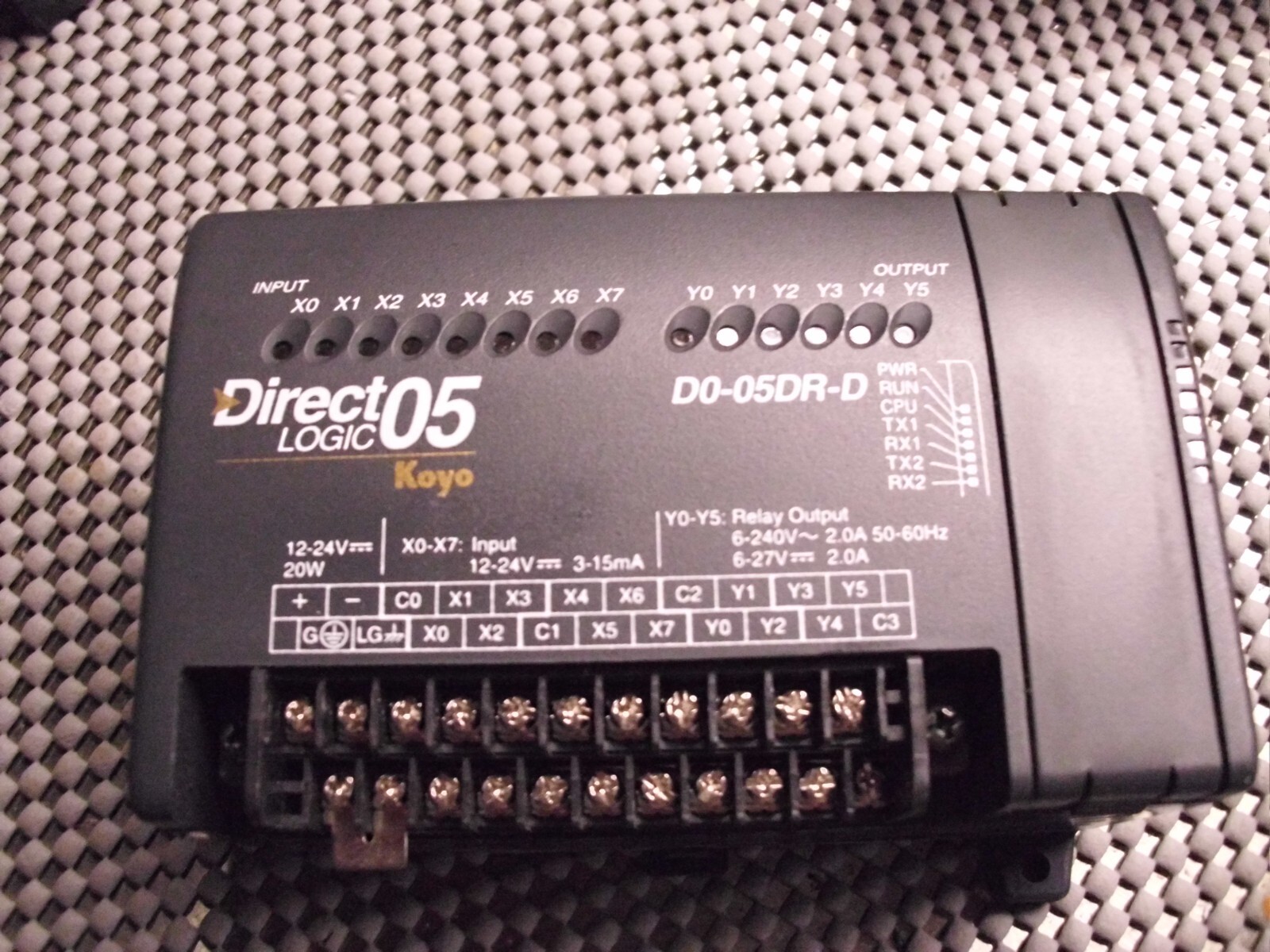 Automation Direct Logic 05 PLC D0-05DR-D, D00DRD Automation Direct Logic 05 PLC D0-05DR-D, D00DRD