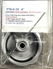 NEW-OEM- SEALED- FTA-C-15 Non Locking Fuel Cap 4.35