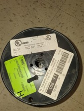 106 foot spool of wire 22 1pr 7tc pltc 60c 300v ss pvc black picture