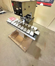 IMTRAN GS-200 3 COLOR PAD TRANSFER PRINTER W/ 22 STATIONS AND OPERATORS MANUAL picture