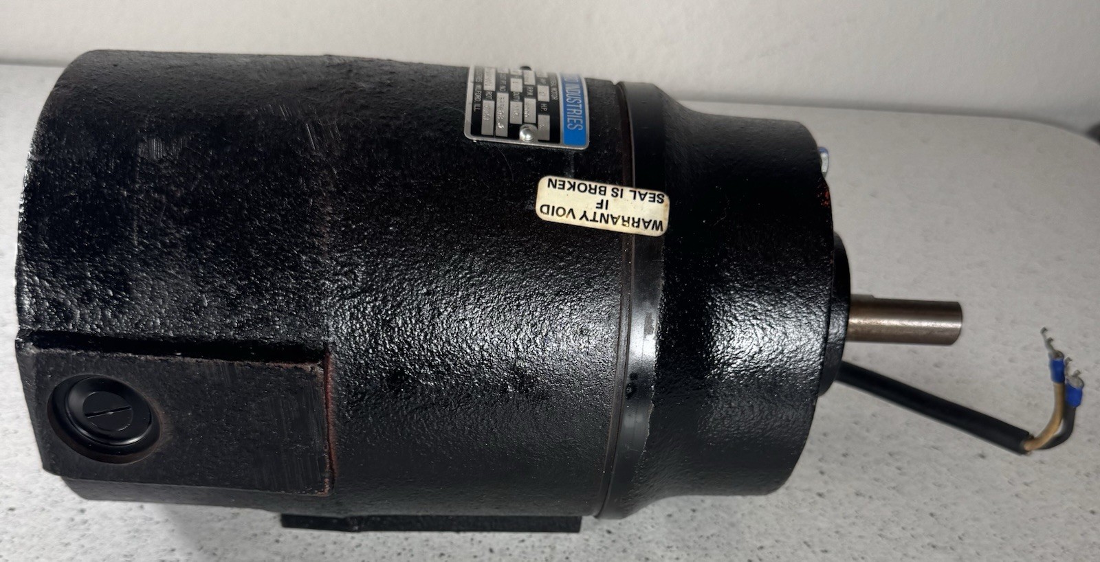 Howard Industries 208/230 Volts 17Amp 3 Hp 6000RPM 60Hz Ph. 1 Motor Clean