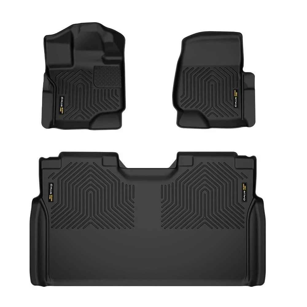 3PCS Floor Mats,Compatible with Ford F150 Super Crew 2015-2025