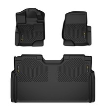 3PCS Floor Mats,Compatible with Ford F150 Super Crew 2015-2025 picture