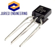 50PCS 2N2222A 2N2222 NPN TO-92 NPN Silicon Epitaxial Planar Transistor - NEW picture