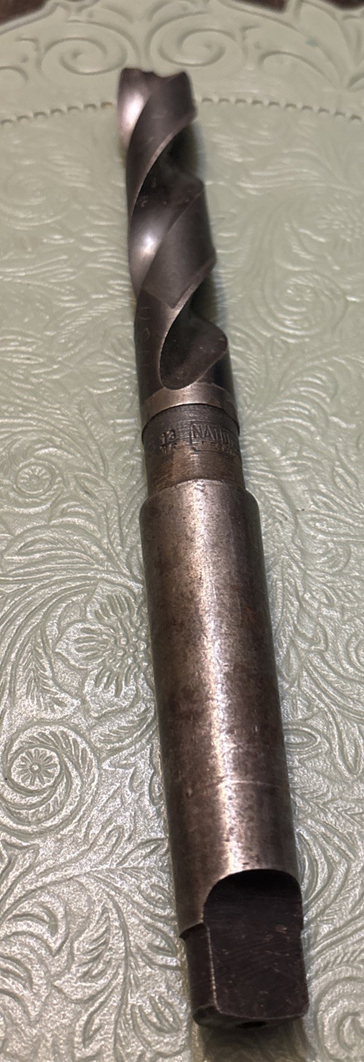 Vtg National Twist Drill 13/16