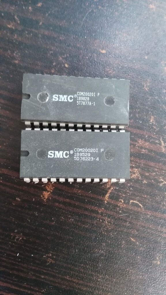 SMC COM20020IP COM20020 2K x 8 On-Chip RAM Network MPU MCU x 2pcs