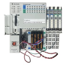 Allen Bradley 1769-L16ER-BB1B /B PROCESSOR CONTROLLER 384KB I/O Modules Included picture