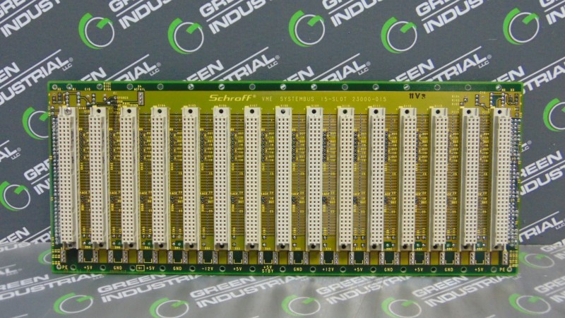 USED Schroff 23000-015 15 Slot VME Systembus Backplane Board