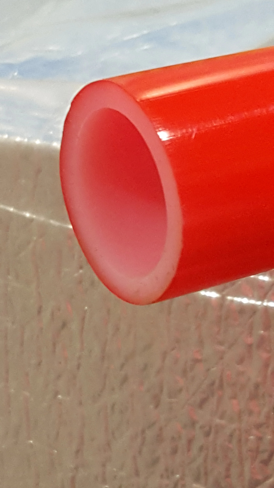 1\' -500\' coil - RED Oxygen Barrier PEX Tubing Htg/PLbg/In Floor Htg