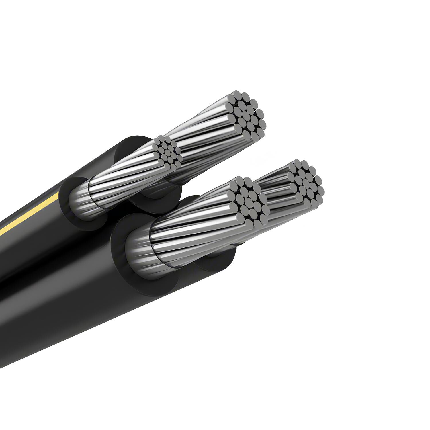 175' Dyke 2-2-2-4 Aluminum URD Underground Direct Burial Cable (115 Amp) 600V 175' Dyke 2-2-2-4 Aluminum URD Underground Direct Burial Cable (115 Amp) 600V