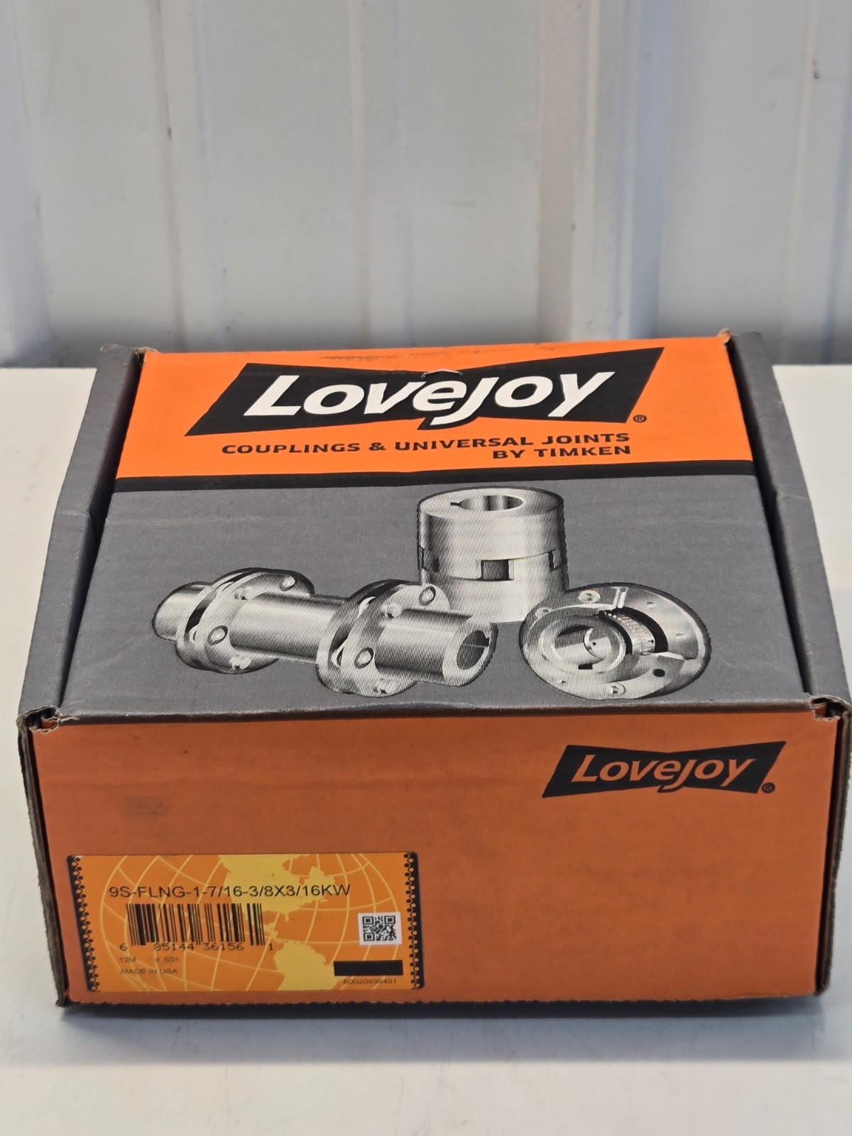 LOVEJOY 9S 1-7/16 3/8X3/16 KW FLANGE COUPLING HUB 68514436156 NEW IN BOX d4 LOVEJOY 9S 1-7/16 3/8X3/16 KW FLANGE COUPLING HUB 68514436156 NEW IN BOX d4
