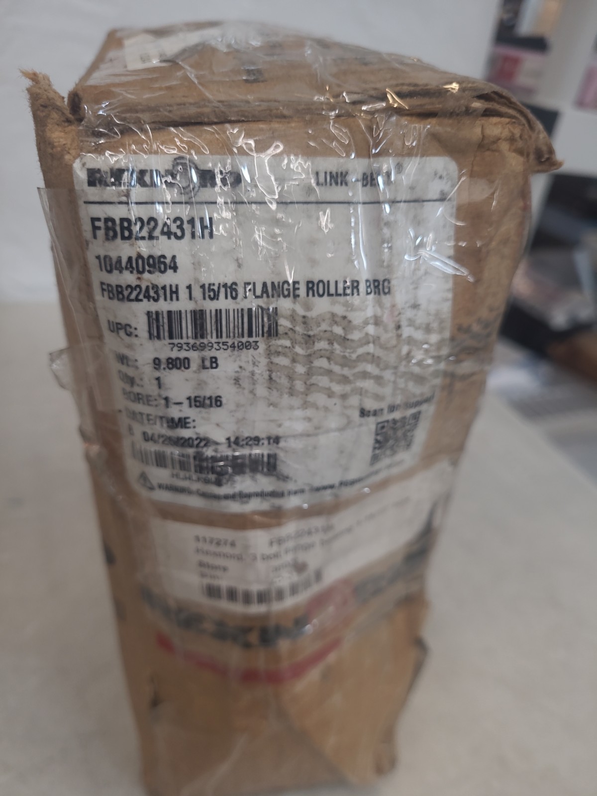 Rexnord FBB22431H Flange Roller Bearing 1-15/16