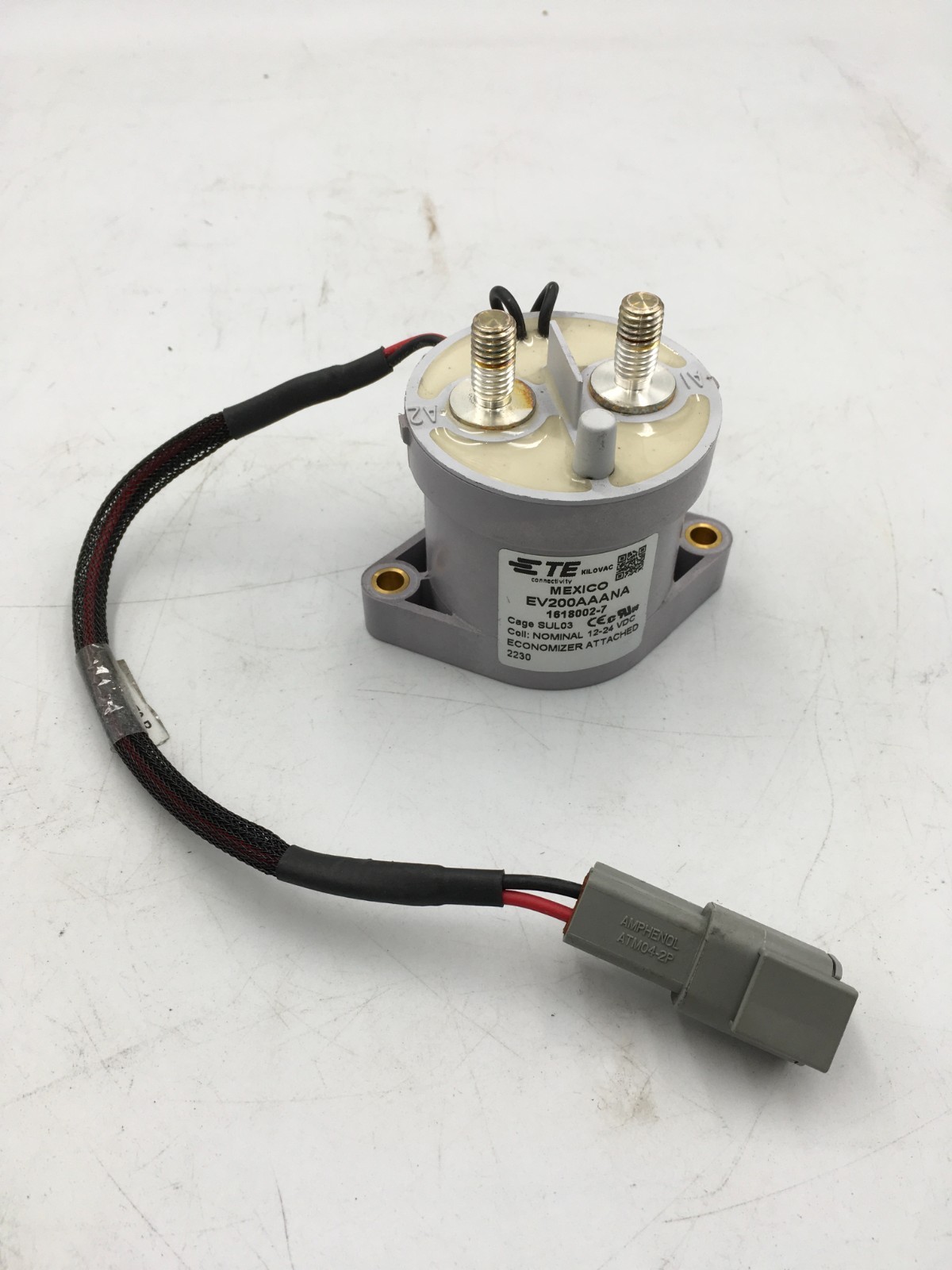 USED 1PC TE Connectivity Kilovac RELAY EV200AAANA P/N 1618002-7 12-24Vdc RS USED 1PC TE Connectivity Kilovac RELAY EV200AAANA P/N 1618002-7 12-24Vdc RS