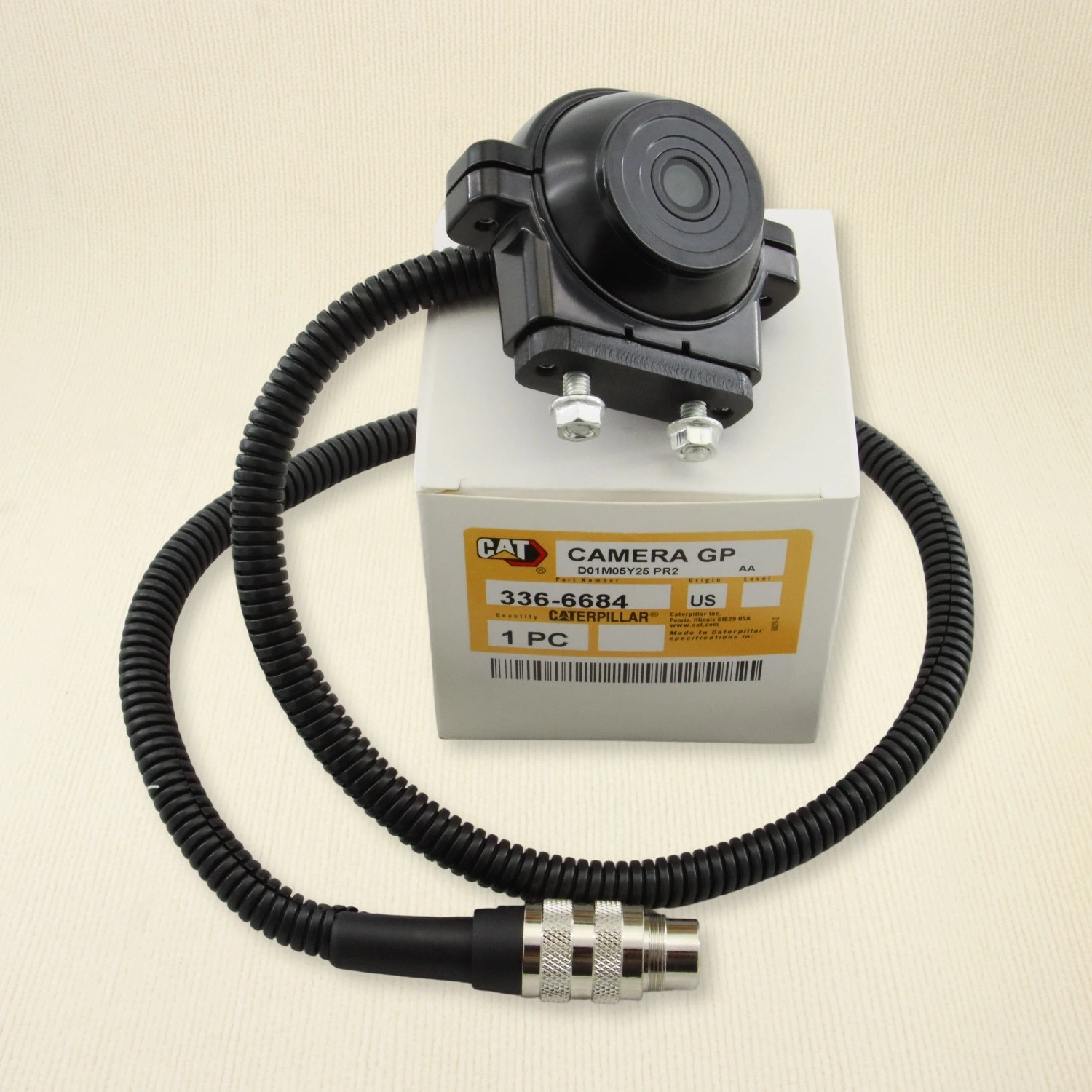 OEM Backup Reverse Camera for Caterpillar CAT 232D 242D 262D 289D 299D 336-6684