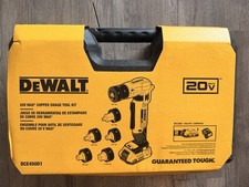 Dewalt DCE450D1 20V MAX Cordless Copper Swage Tool Kit picture