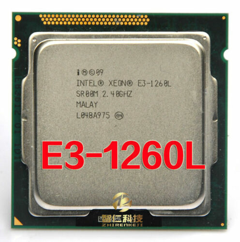 Intel Xeon E3-1260L SR00M 2.40 GHz QUAD(4)CORE CPU Socket LGA 1155 45W