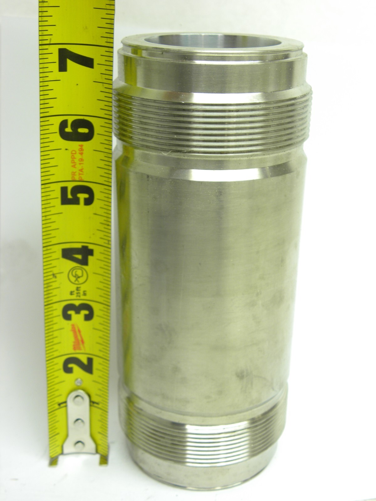 NEW OLD STOCK - ORIGINAL GRACO PUMP CYLINDER SLEEVE THICK WALL STEEL THREADED NEW OLD STOCK - ORIGINAL GRACO PUMP CYLINDER SLEEVE THICK WALL STEEL THREADED