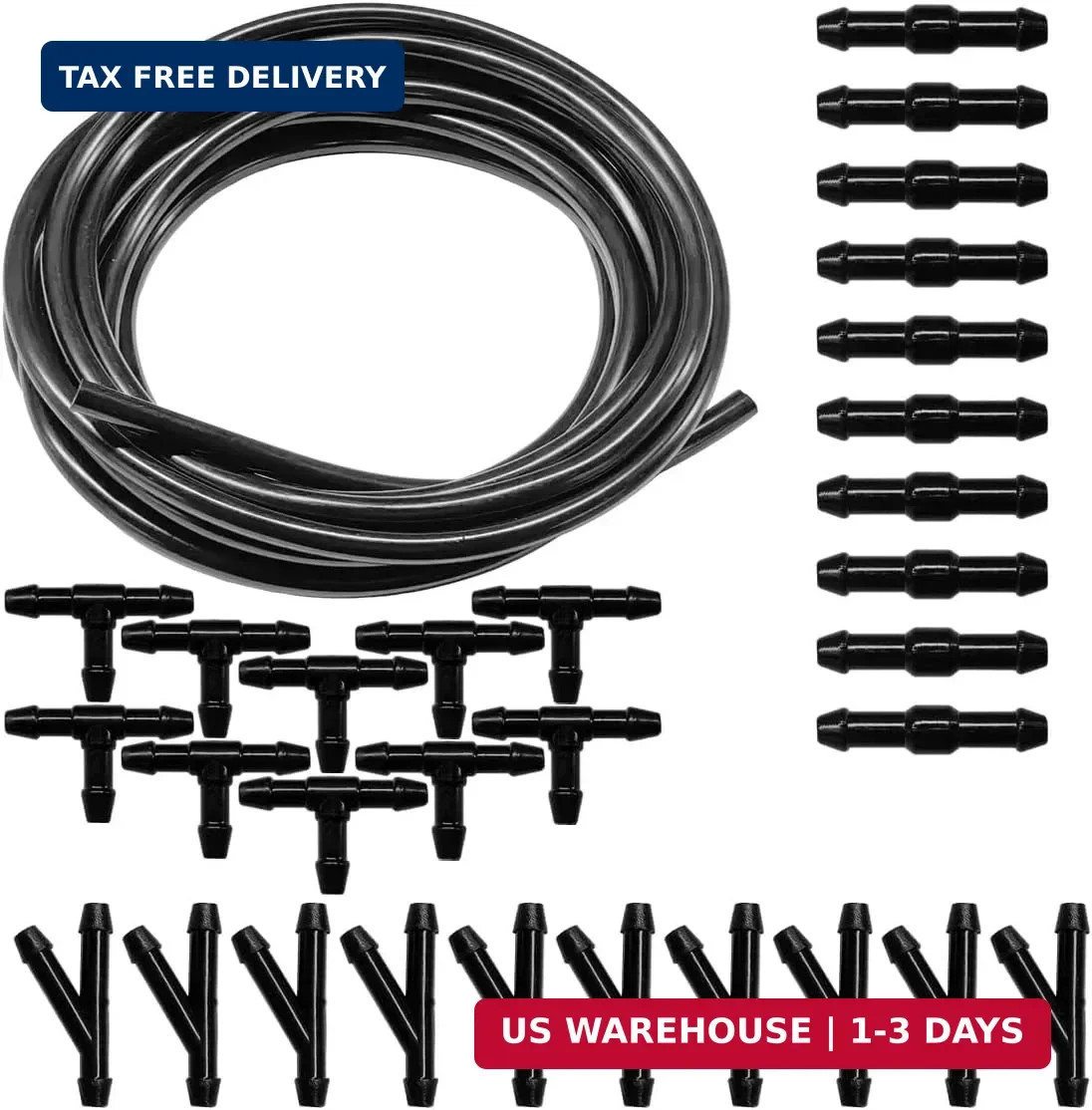 30 PCS Car Windshield Washer Hose Kit, 4M/13Ft Washer Fluid Hose & T/Y/I-type... 30 PCS Car Windshield Washer Hose Kit, 4M/13Ft Washer Fluid Hose & T/Y/I-type...