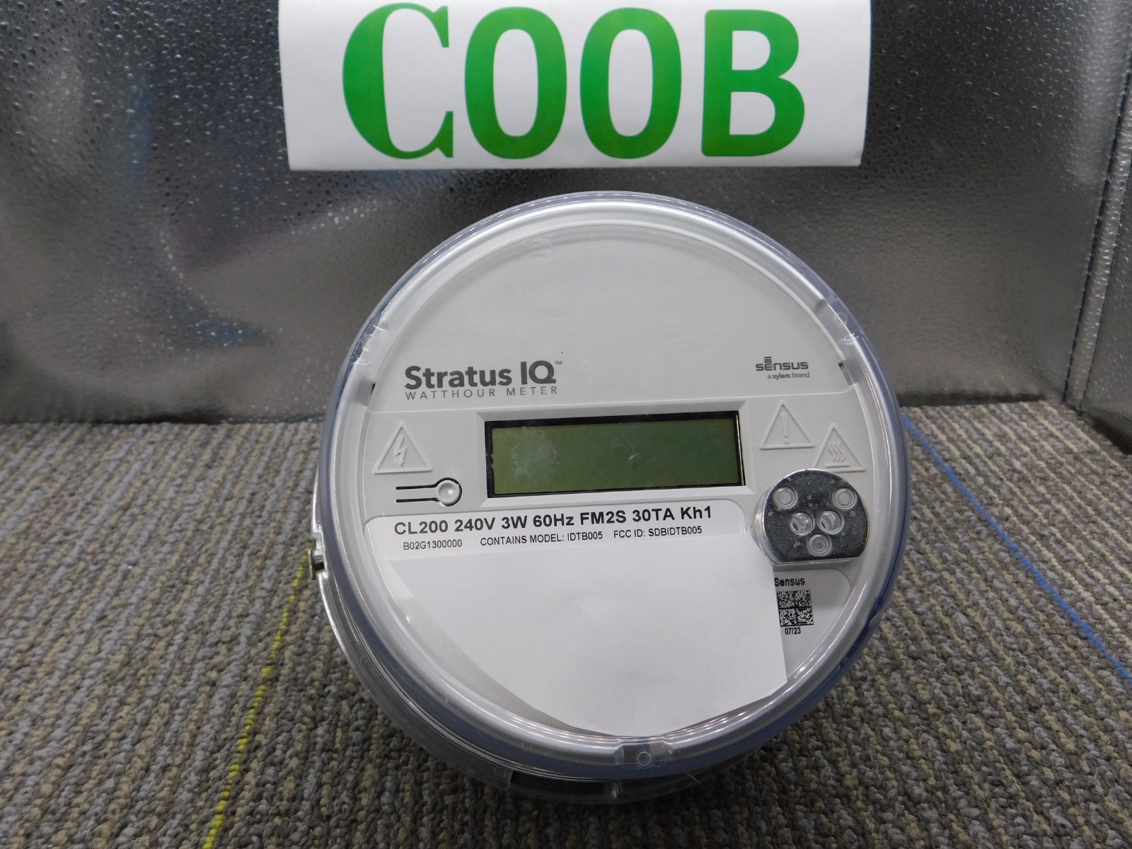 NEW Xylem B02G1300000 Sensus Stratus IQ Smart Watthour IDTB005 NEW Xylem B02G1300000 Sensus Stratus IQ Smart Watthour IDTB005