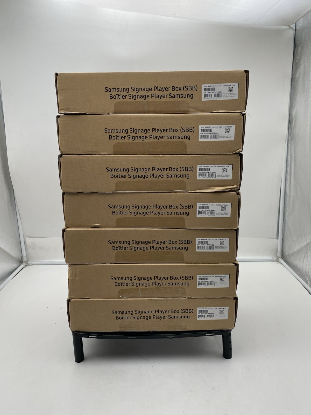 Lot of 7 Samsung Signage Player Box SBB-SS08NT2XZA