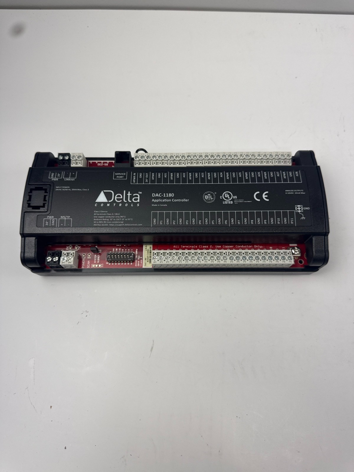Delta Controls DAC-1180 BACnet Application Controller 321180 New Delta Controls DAC-1180 BACnet Application Controller 321180 New