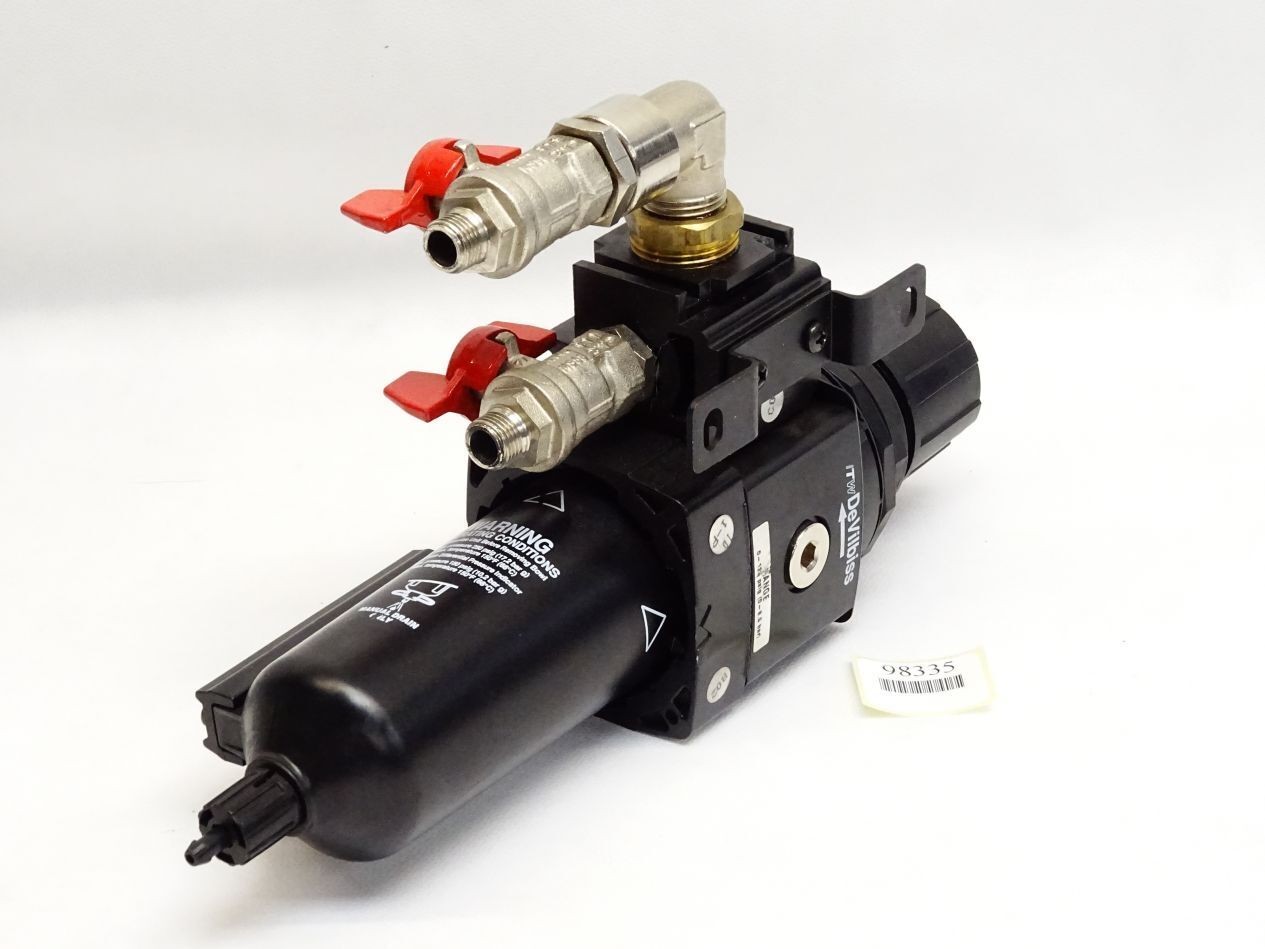 ITW DeVilbiss Pressure Reducer 0-8.5bar / New ITW DeVilbiss Pressure Reducer 0-8.5bar / New