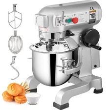 Uimoso Electric Food Stand Dough Mixer 10Qt Stainless Steel Bowl 3 Speeds 450W picture
