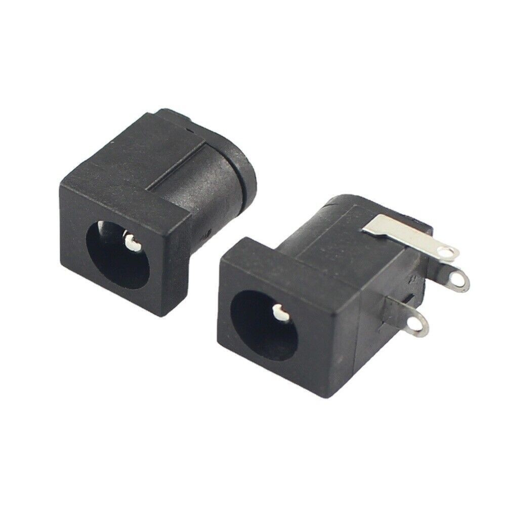 5pcs DC female DIP 3pin socket connector DC005 5.5x2.1mm for #bv 5pcs DC female DIP 3pin socket connector DC005 5.5x2.1mm for #bv