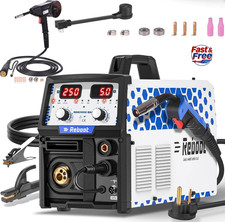 Reboot RBM2500D MAX with Spool Gun Compatible for Aluminum,Lift TIG, MIG picture