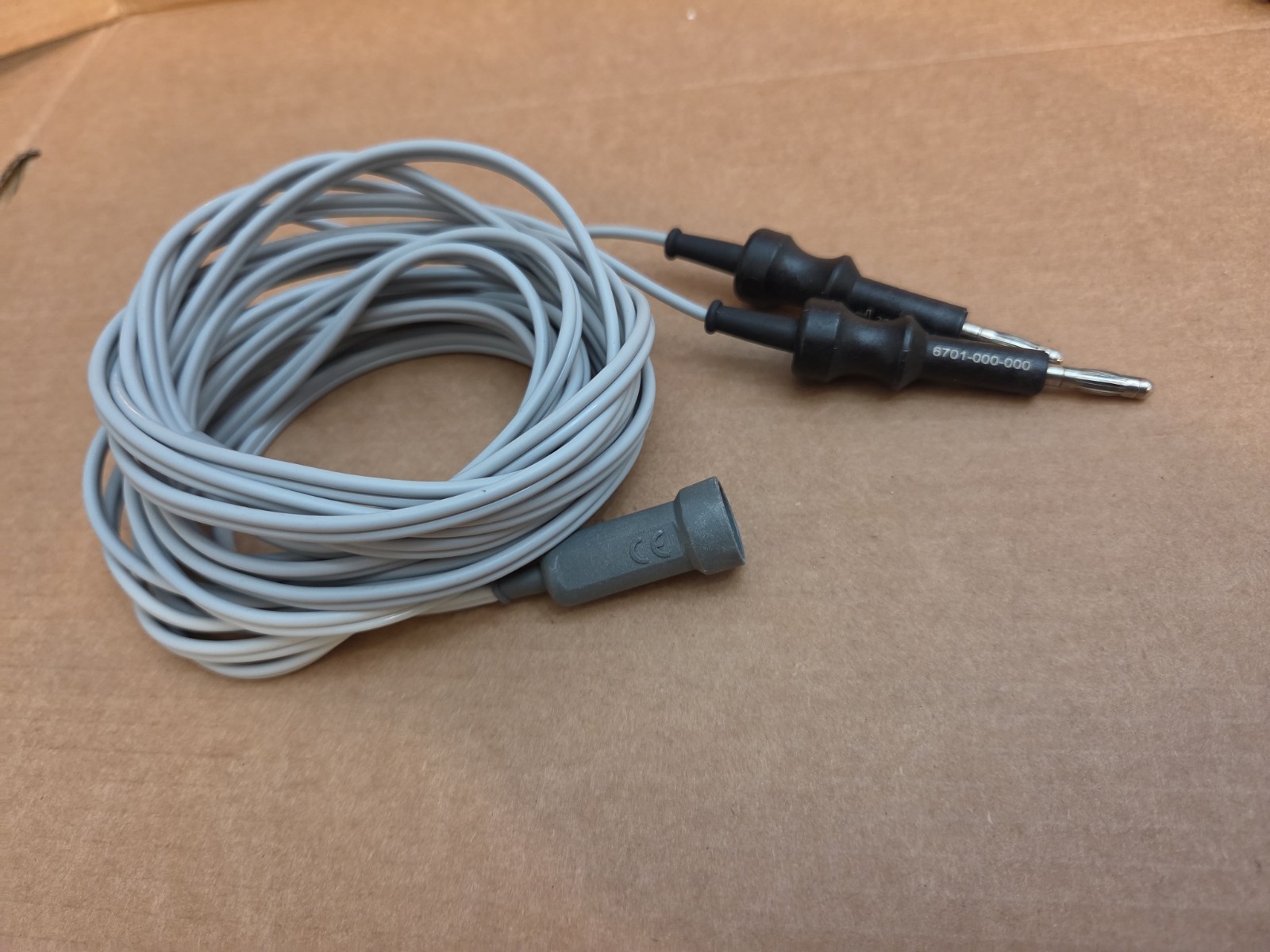 Stryker SILVERGlide ProSeries Bipolar Forceps Power Cord 6701-000-000 OEM Stryker SILVERGlide ProSeries Bipolar Forceps Power Cord 6701-000-000 OEM
