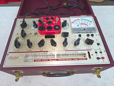 Vintage Hickok Model 6000A Tube Tester w/ CA-4 Adapter Serial 391-03901 picture